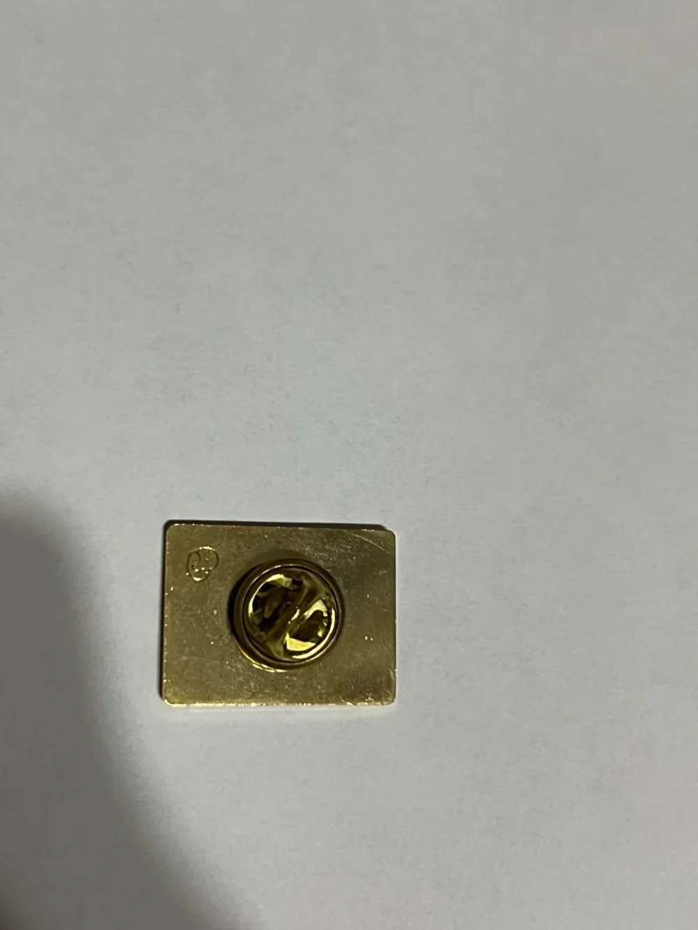 Yellow Vintage Mail Carrier Enamel Pin - Men Accessories